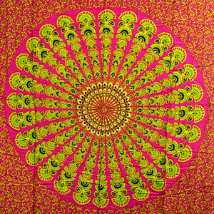 Ruby Lime Mandala Sarongs - Gift Success Limited