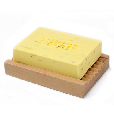 Carrot Seed & Shea Butter Made with carrot seed essential oil and rich Shea Butter, with dried Chamomile petals, this soap has an warm earthy fragrance that may help you relax while nourishing your skin.  Hand crafted using only sustainable Palm oil, age-old botanicals and pure aromatic oils, these almost mythical soaps will transform your daily wash into a cleansing ritual to be savoured. SLS and Parabens free.   