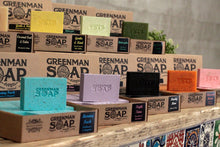 将图片加载到图库查看器，Greenman Soap Slice 100g - Manly Man - Gift Success Limited