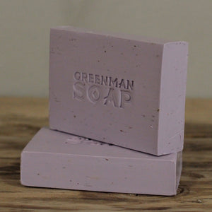 Lavender & Geranium Made with Lavender and Geranium Essential Oil, and dried Lavender flowers, this soap has a deep floral fragrance that may help you to relax and unwind at night time (or even midday nap time).  Hand crafted using only sustainable Palm oil, age-old botanicals and pure aromatic oils, these almost mythical soaps will transform your daily wash into a cleansing ritual to be savoured. SLS and Parabens free.
