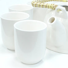 Load image into Gallery viewer, Herbal Teapot Set - Classic White - Gift Success Limited