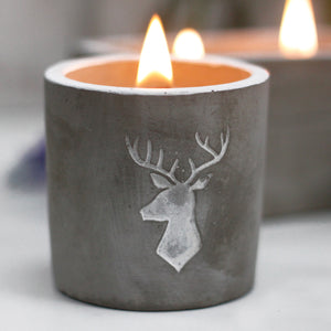 Med Pot - Stag Head - Whiskey & Woodsmoke - Gift Success Limited