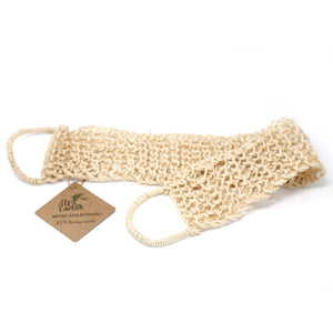 Natural Agave Sisal Back Scrub - 80x10x1cm - Gift Success Limited