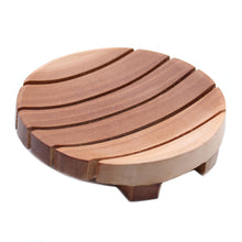 Load image into Gallery viewer, Mud Apple Tree Soap Dish - Round Grid Drainer 13x9x2 cm - Gift Success Limited