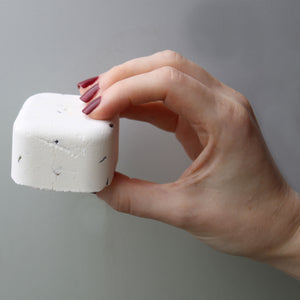 Deep Sleep - Lavender and Mandarin  Just like bath bombs, but for the shower!  Add these gorgeously, essential oil fragranced steamers, to the base of your shower and relax.   You'll receive 5 of the 80gram Steamer cubes. 
