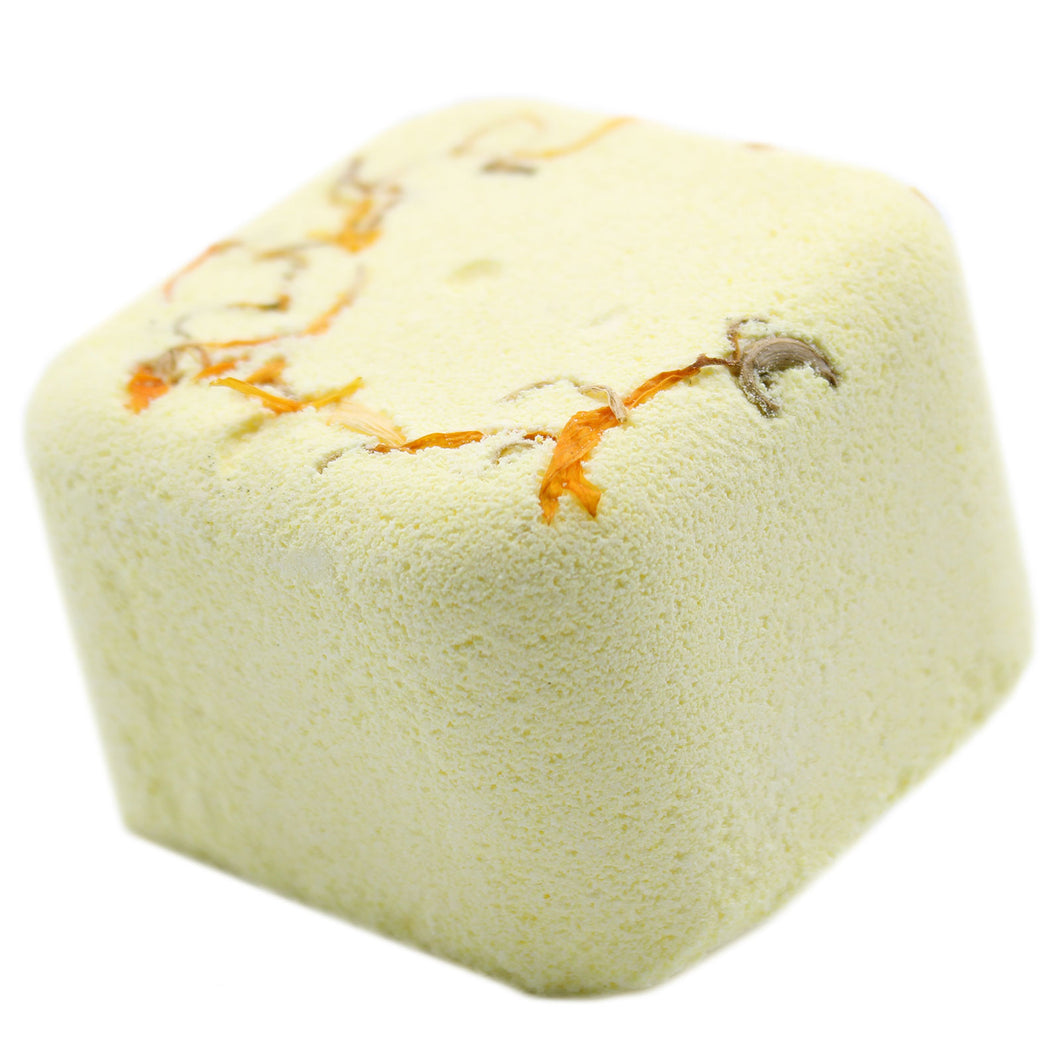 Focus Booster - Spearmint and Lemon   Just like bath bombs, but for the shower!  Add these gorgeously, essential oil fragranced steamers, to the base of your shower and relax.   You'll receive 5 of the 80gram Steamer cubes. 