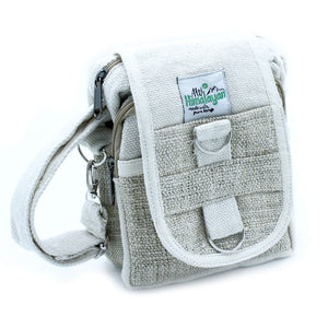 <p>Made in Kathmandu, Nepal with a mixture of Cotton and Pure Hemp, these bags are on trend, fashionable, well designed an...