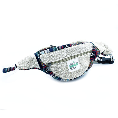 <p>Made in Kathmandu, Nepal with a mixture of Cotton and Pure Hemp, these bags are on trend, fashionable, well designed an...