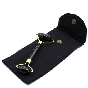 Gemstone Face Roller - Black Obsidian - Gift Success Limited