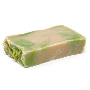 These gorgeous handmade Olive Oil and Essential Oil soaps are made using traditional cold process making method and are SLS and Paraben free.  Soap slices are sold wrapped in waxed paper with an ingredients label and weigh approximately 100g.