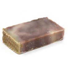 Load image into Gallery viewer, These gorgeous handmade Olive Oil and Essential Oil soaps are made using traditional cold process making method and are SLS and Paraben free.  Soap slices are sold wrapped in waxed paper with an ingredients label and weigh approximately 100g.