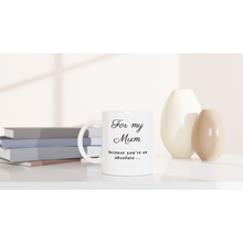 Load image into Gallery viewer, For Mum ... Absolute Witch - White 11oz Ceramic Mug - Gift Success Limited