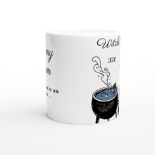 Load image into Gallery viewer, For Mum ... Absolute Witch - White 11oz Ceramic Mug - Gift Success Limited